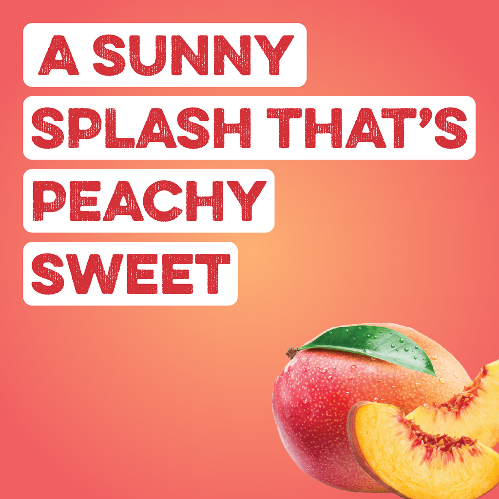 Clear Protein Water: Peach Mango Créme (12 Oz. | 12 Pack)
